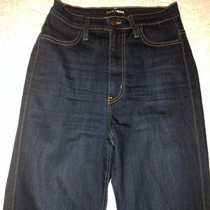 Dark Wash High Waisted Skinny Jeans